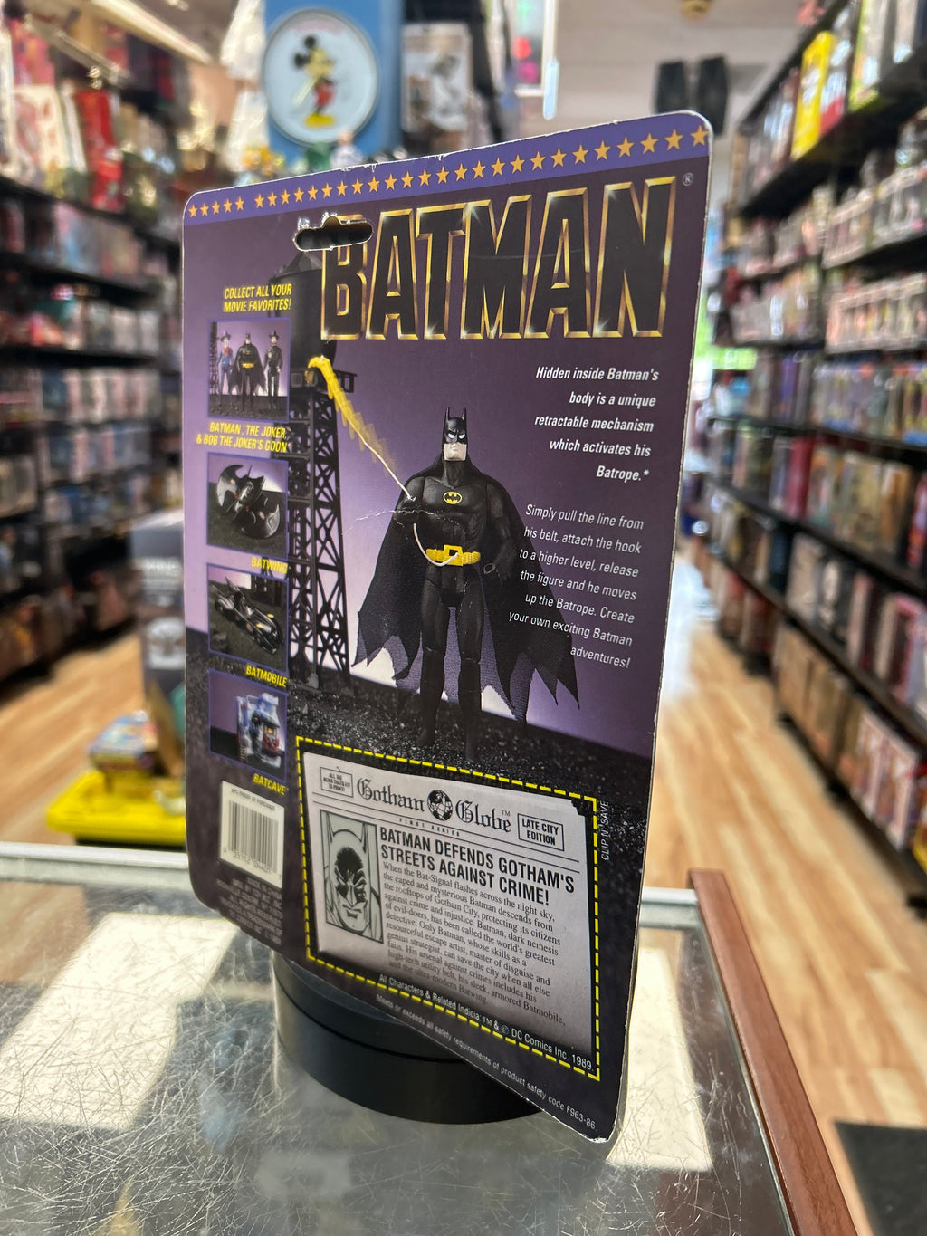 Michael Keaton Batman 0794 (VIntage Batman, Kenner) SEALED product image 3, provided for visual reference and product detail