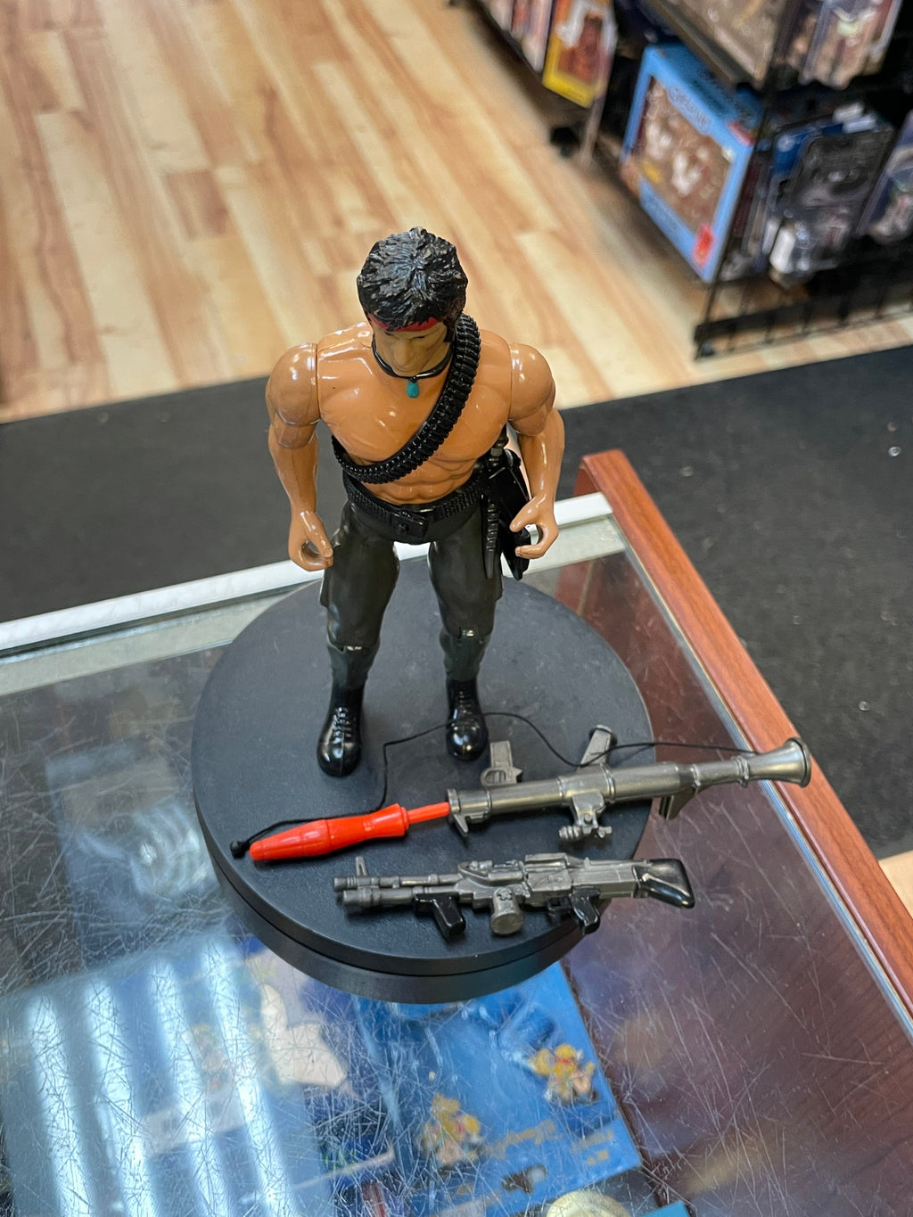 Fire Power Rambo with Accessories (Vintage Rambo, Coleco) product image 4, provided for visual reference and product detail