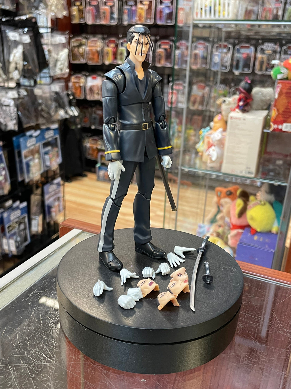 Hajime Saito (Bandai Tamashii SH Figuarts, Rurouni Kenshin) COMPLETE product image 3, provided for visual reference and