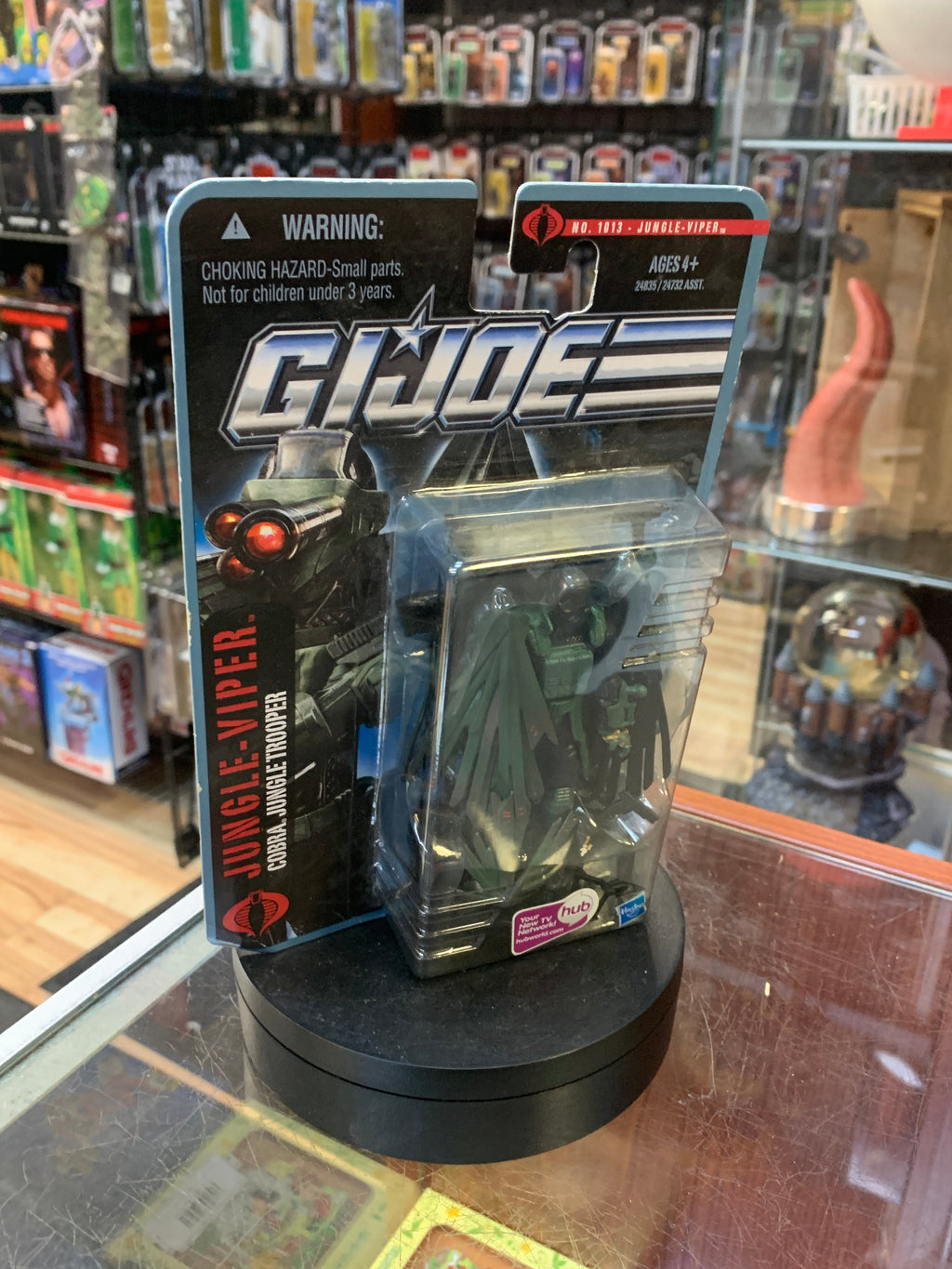 Jungle Viper Cobra Trooper (GI Joe Pursuit of Cobra, Hasbro) SEALED product image 3, provided for visual reference and