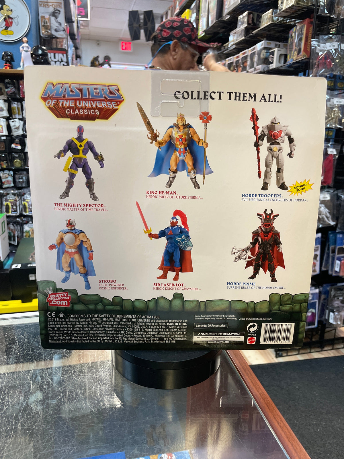 Ends of the Wars Weapon Pak (MOTU Classics, Masters Of The Universe, Mattel) **SEALED** product image 4, provided for visual