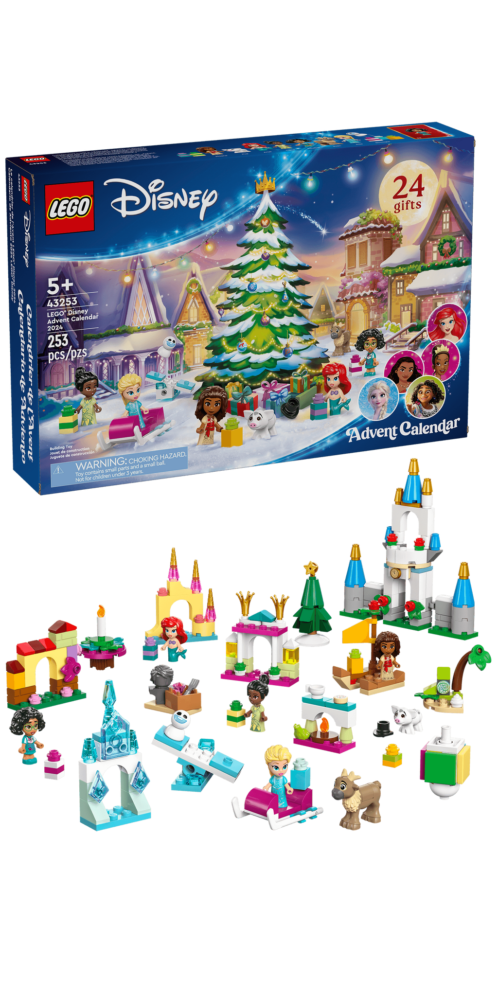 43253 Disney Princess Advent Calendar 2024 product image 2, provided for visual reference and product detail review