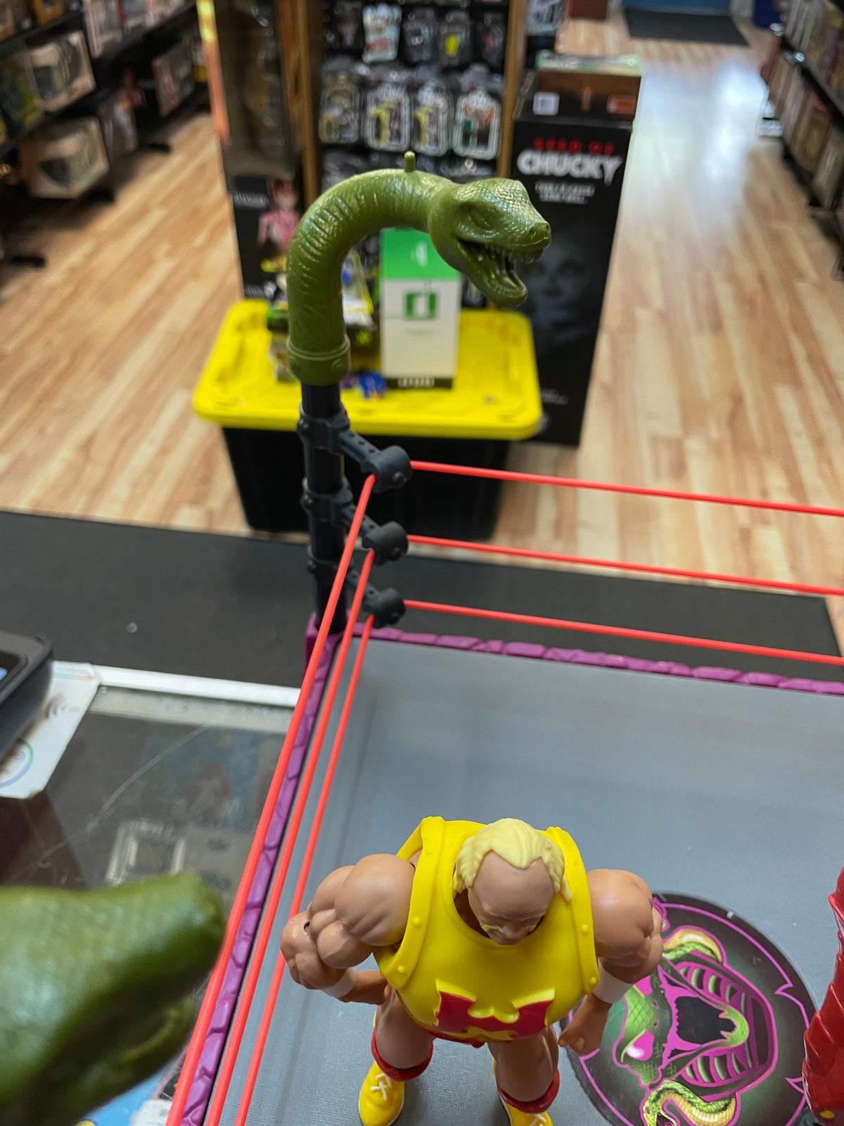RattleSnake Mountain (WWE MOTU, Mattel) **COMPLETE** product image 8, provided for visual reference and product detail review
