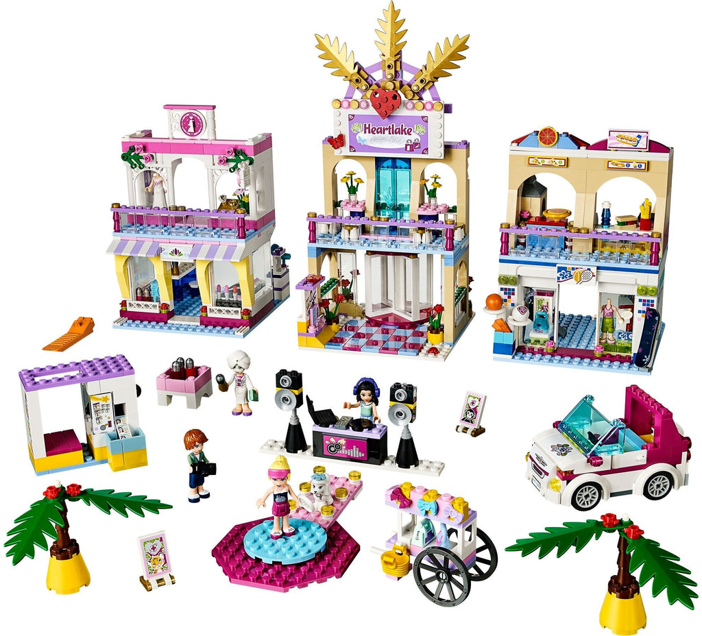 41058 Friends Heartlake Shopping Mall (Retired) (Certified Complete) product image 2, provided for visual reference and