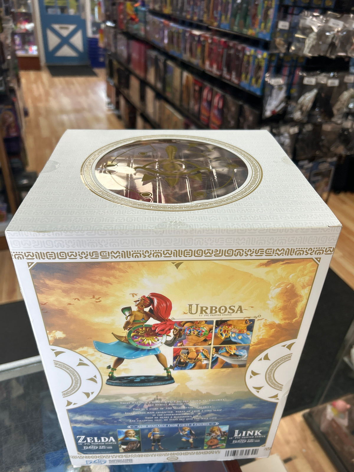 Urbosa 11” PVC Statue (The legend Of Zelda, First 4 Figures) **SEALED** product image 6, provided for visual reference and