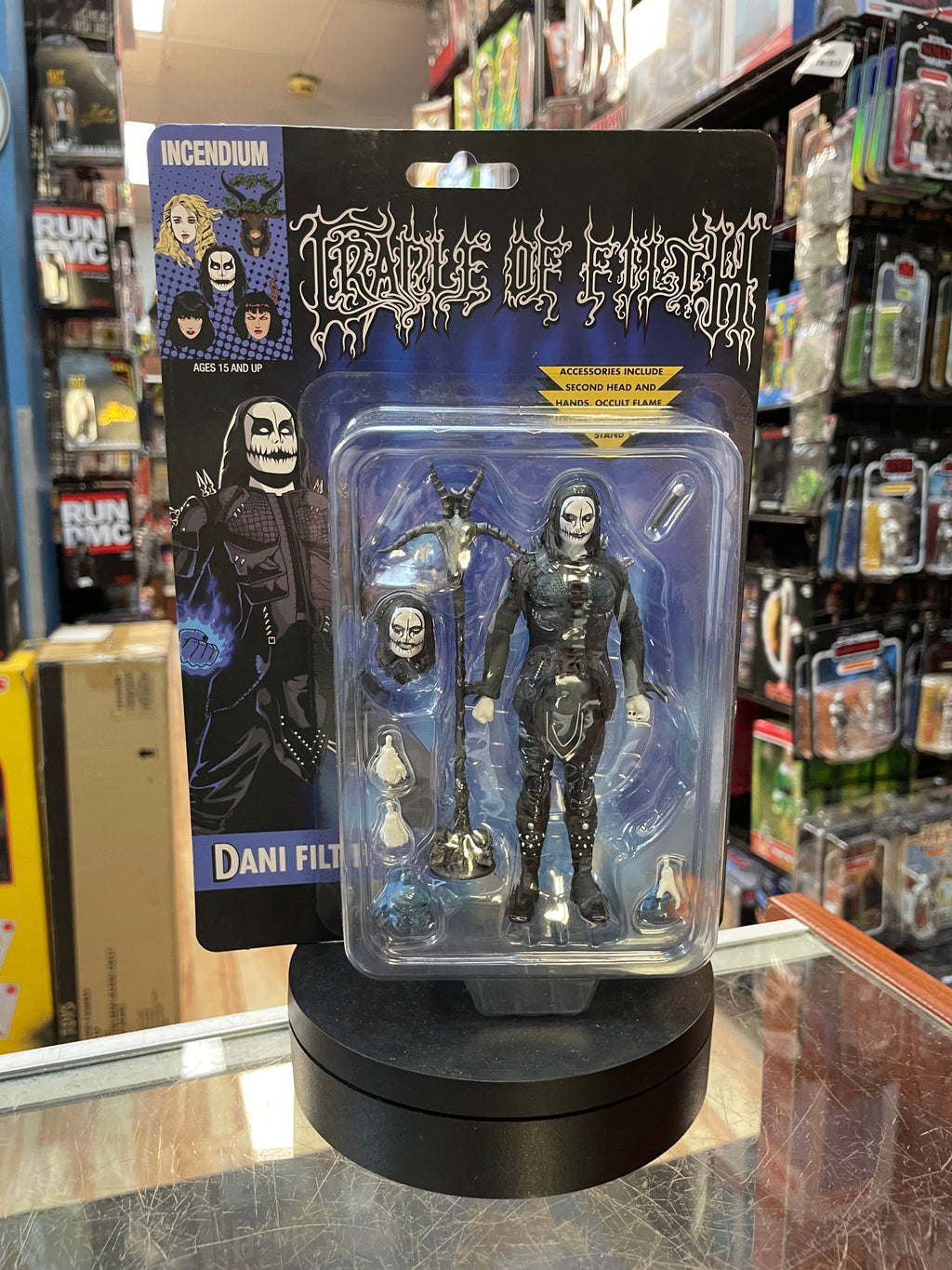 Dani Filth (Incendium Fig Biz, Cradle of Filth )SEALED product image 1, provided for visual reference and product detail