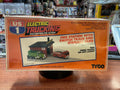 Electric Trucking Fire Station (Vintage Slot Car, TYCO) SEALED product image 1, provided for visual reference and product