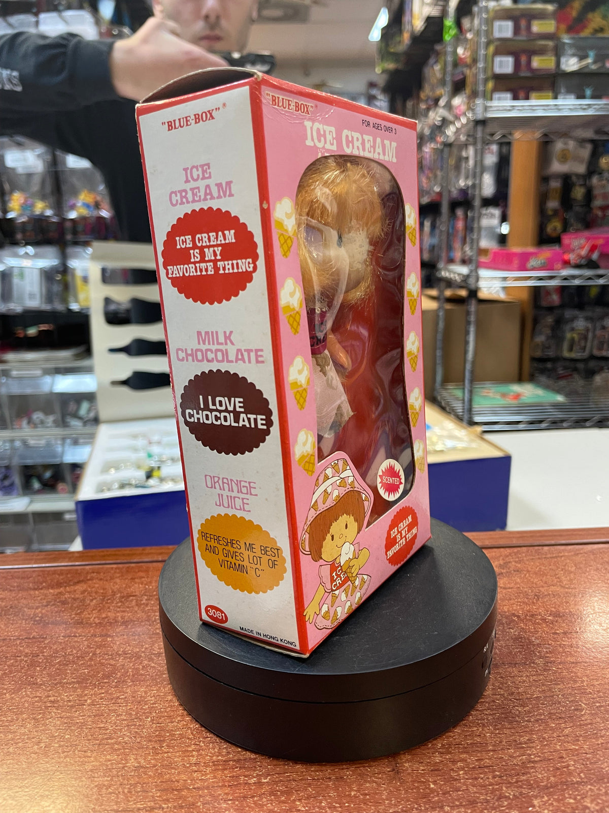 Ice Cream (Vintage Strawberry Shortcake KO, BlueBox) **NEW** product image 2, provided for visual reference and product
