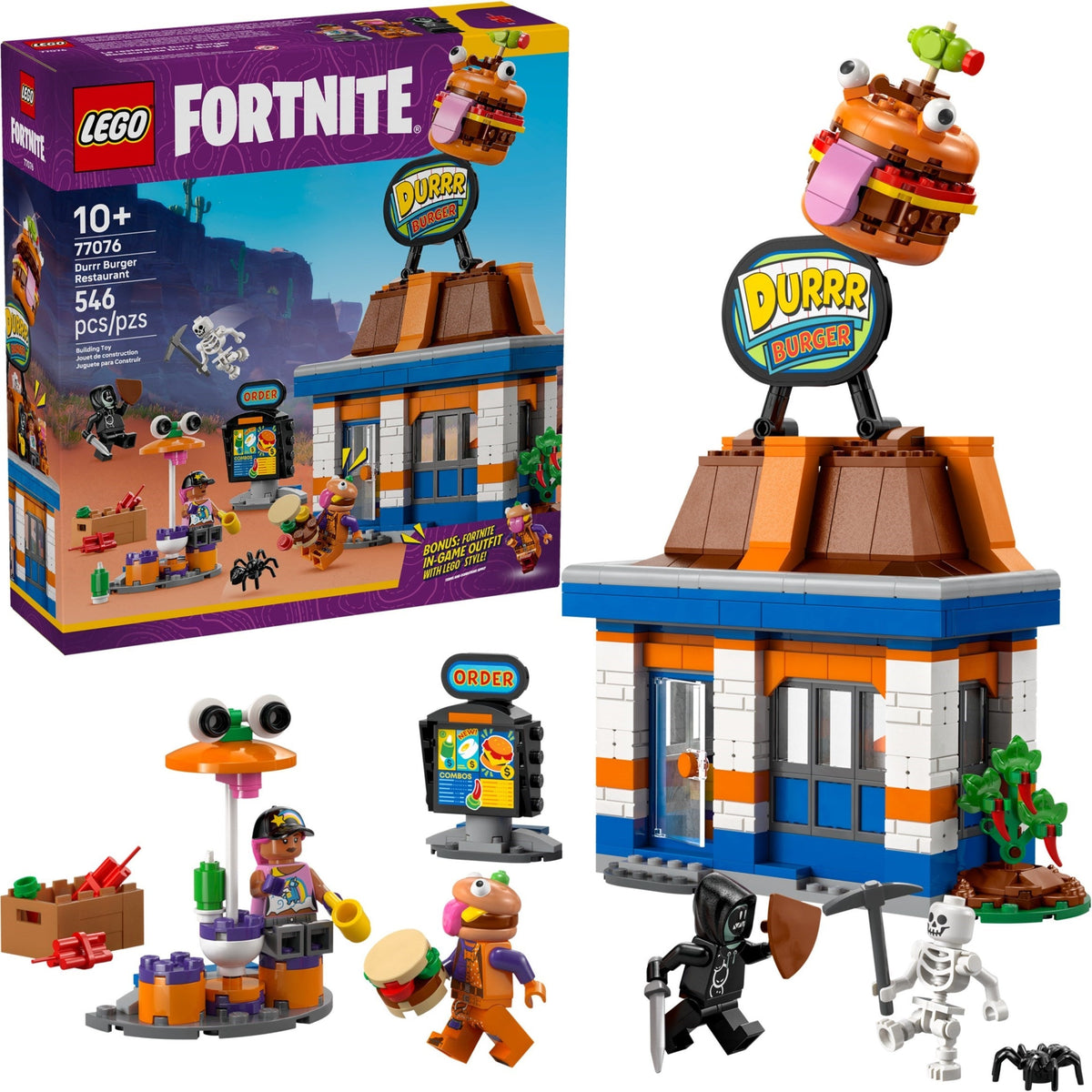 77076 77076 Durrr Burger Restaurant product image 1, provided for visual reference and product detail review