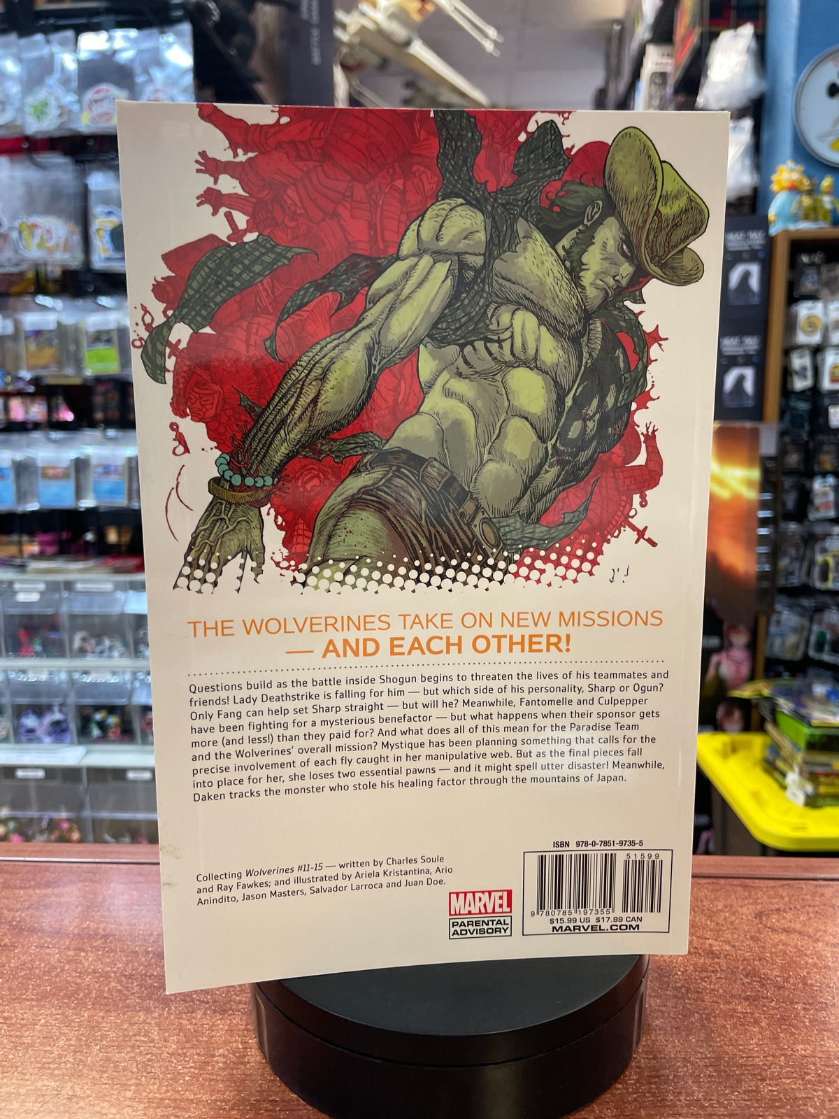 Marvel Now Wolverines TPB Vol 1-4 (Marvel, Comics) product image 7, provided for visual reference and product detail review