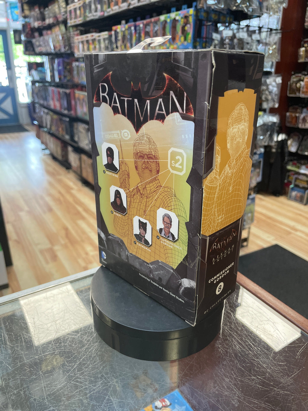 Commissioner Gordon #8 (Batman Arkham knight, DC Collectibles) SEALED product image 3, provided for visual reference and