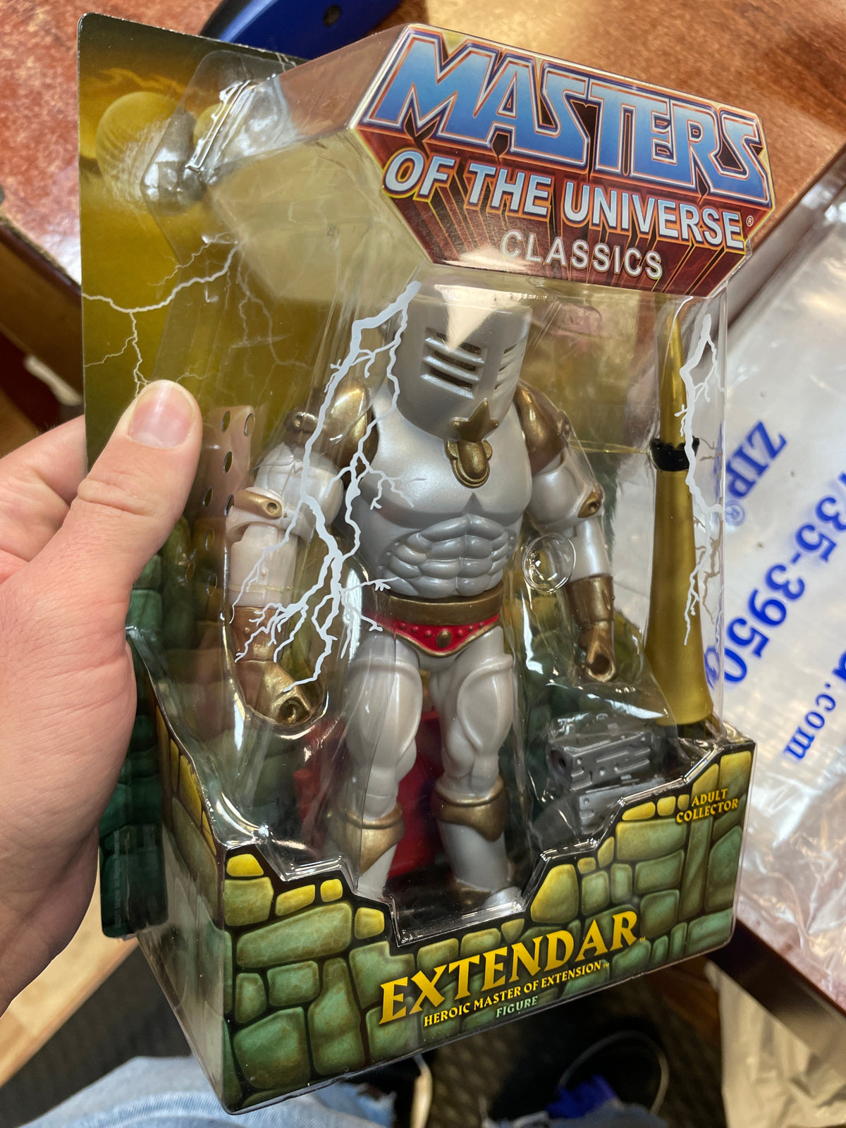 Extendar (MOTU Classics, Masters Of The Universe, Mattel) **SEALED** product image 5, provided for visual reference and