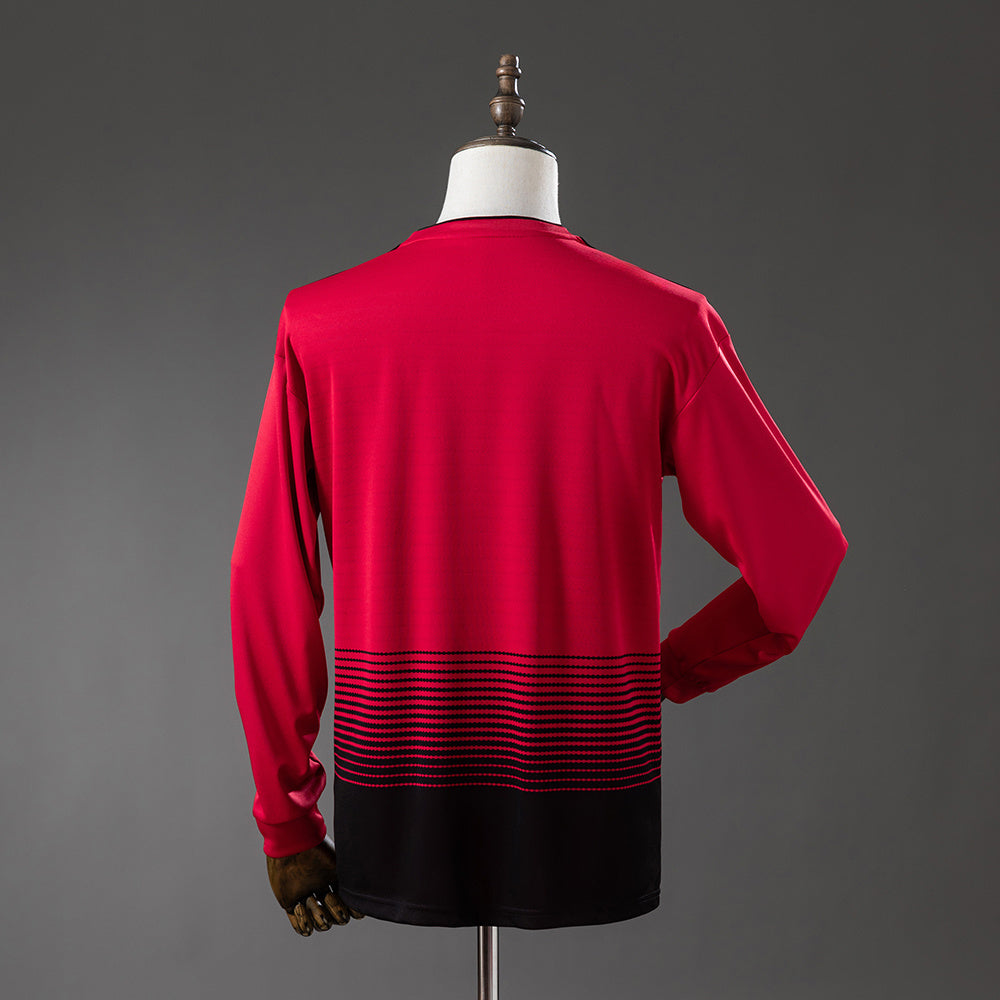 Manchester United Home Jersey 2018/19 Retro Long Sleeves product image 2