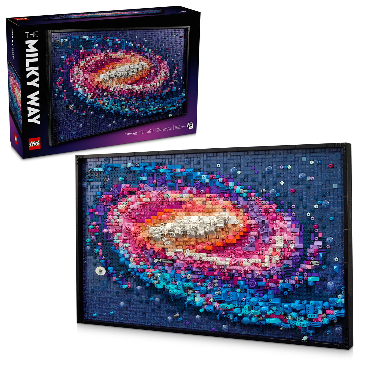 31212 LEGO ART The Milky Way Galaxy product image 2, provided for visual reference and product detail review