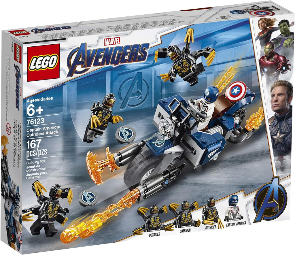 76123 LEGO Marvel: Captain America: Outriders Attack (Retired) (Certified Complete) product image 3, provided for visual