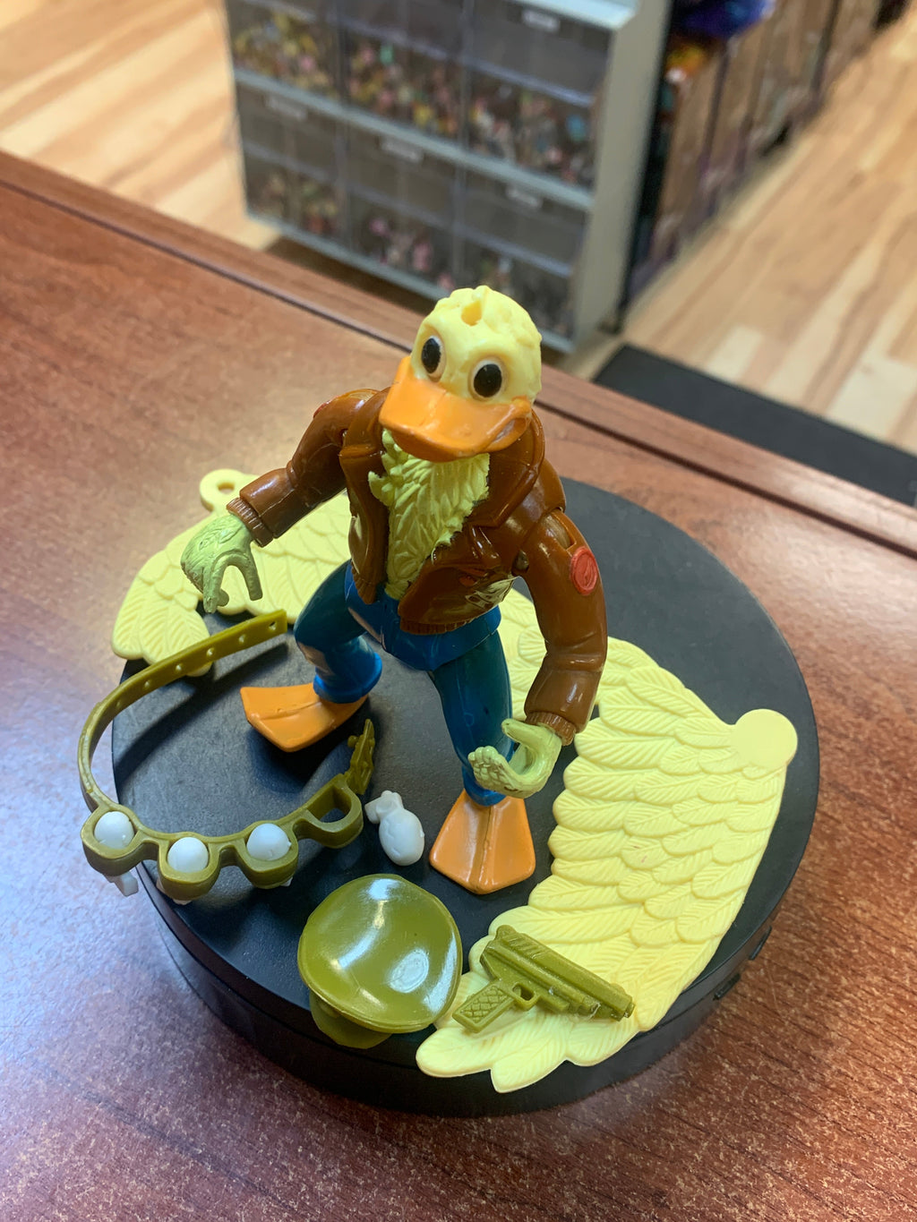 Ace Duck (Vintage TMNT Ninja Turtles, Playmates) **COMPLETE** product image 3, provided for visual reference and product
