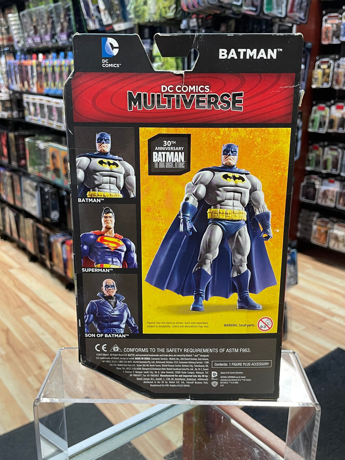 Dark Knight Returns Batman (DC Multiverse, Mattel) **SEALED** product image 3, provided for visual reference and product