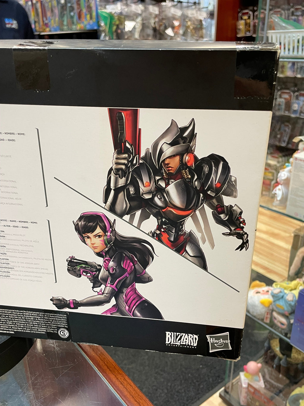 Carbon Series -Genji Zarya Pharah (Overwatch Ultimates, Hasbro) *SEALED* product image 7, provided for visual reference and