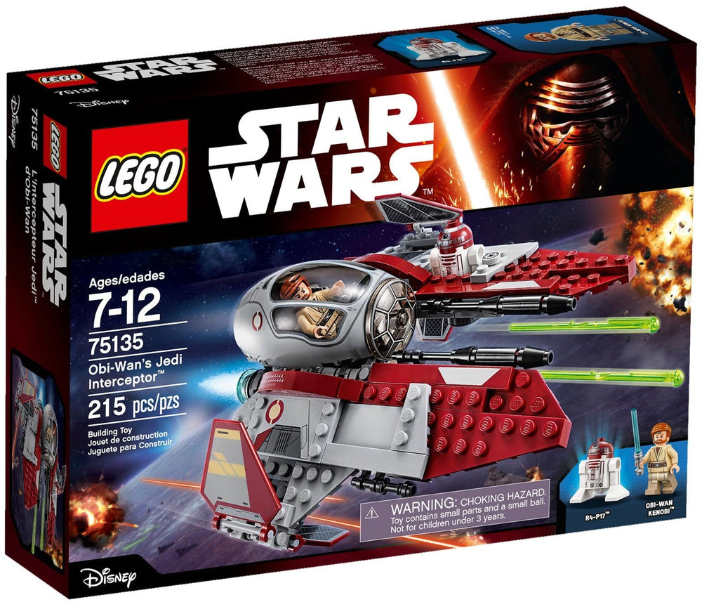 75135 Obi-Wans Jedi Interceptor (Certified Complete) (Retired)