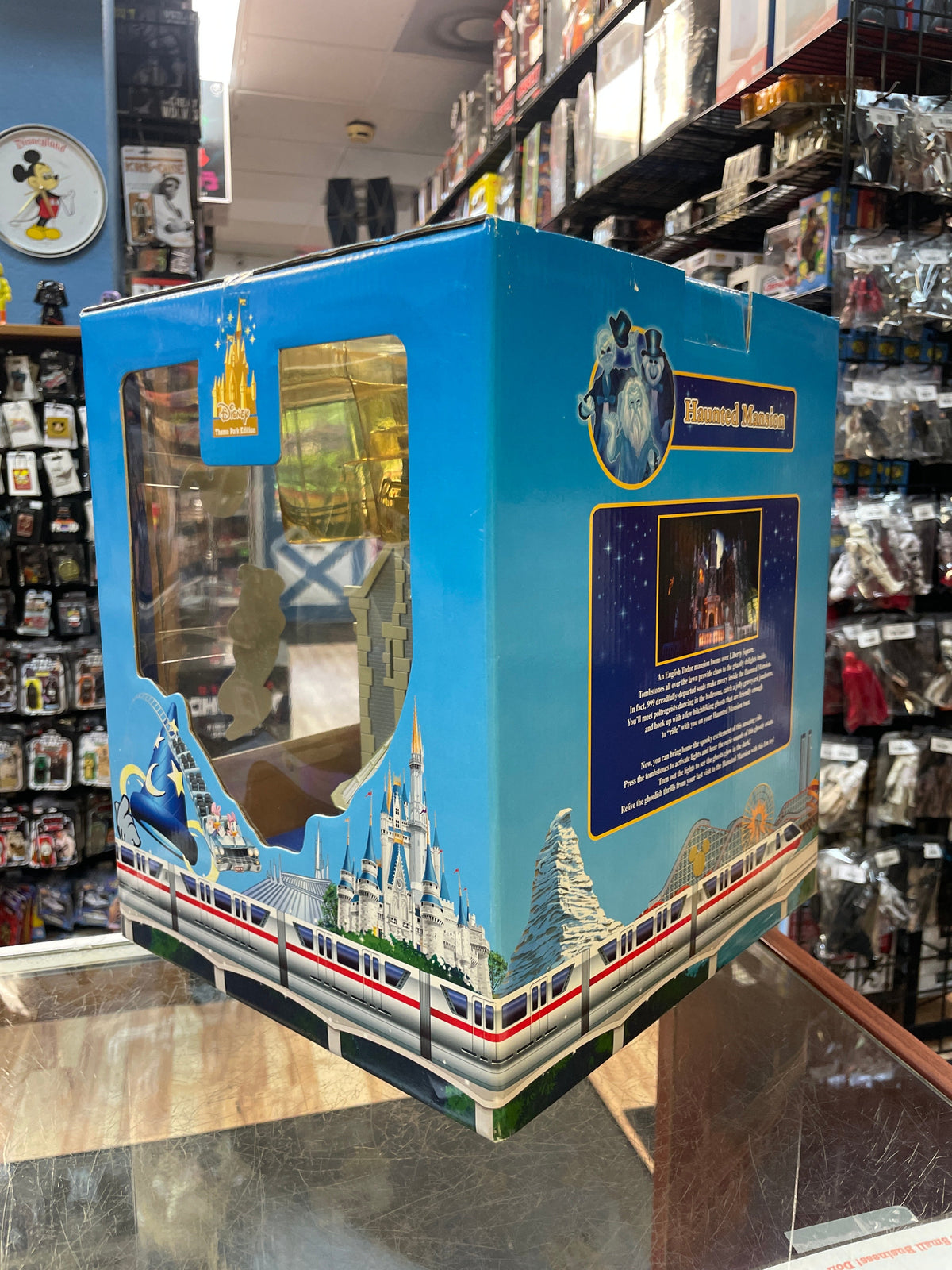 Haunted Mansion Light Up Playset (Disney, The Haunted Mansion) **NEW** product image 6, provided for visual reference and