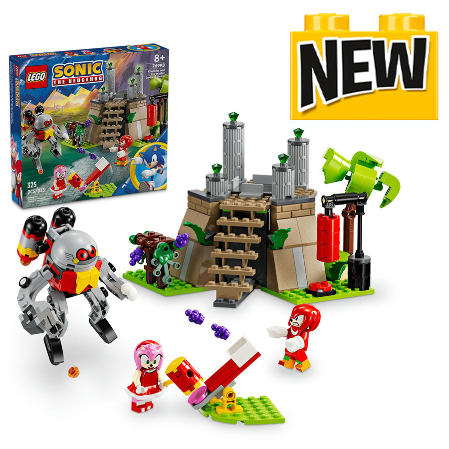 76998 LEGO Sonic: Knuckles and the Master Emerald Shrine product image 1, provided for visual reference and product detail