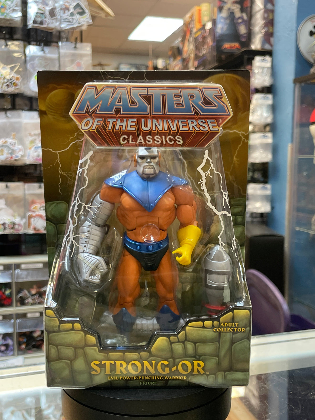 Strong-or (MOTU Classics, Mattel) **SEALED** product image 1, provided for visual reference and product detail review