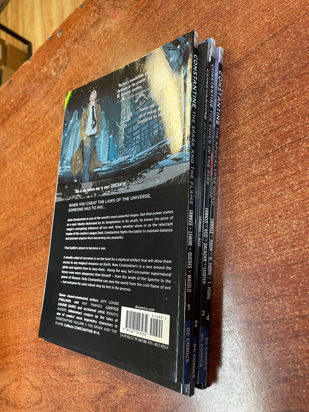 Constantine Vol 1-4 TPB (DC Universe, Comics) product image 10, provided for visual reference and product detail review
