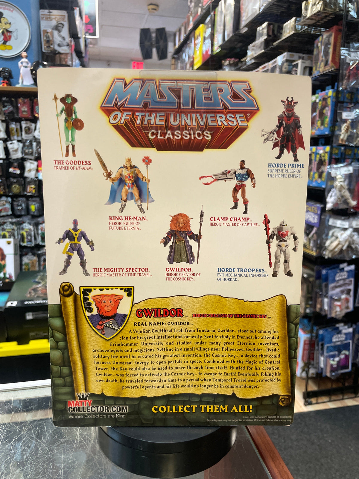 Gwildor (MOTU Classics, Masters Of The Universe, Mattel) **SEALED** product image 3, provided for visual reference and