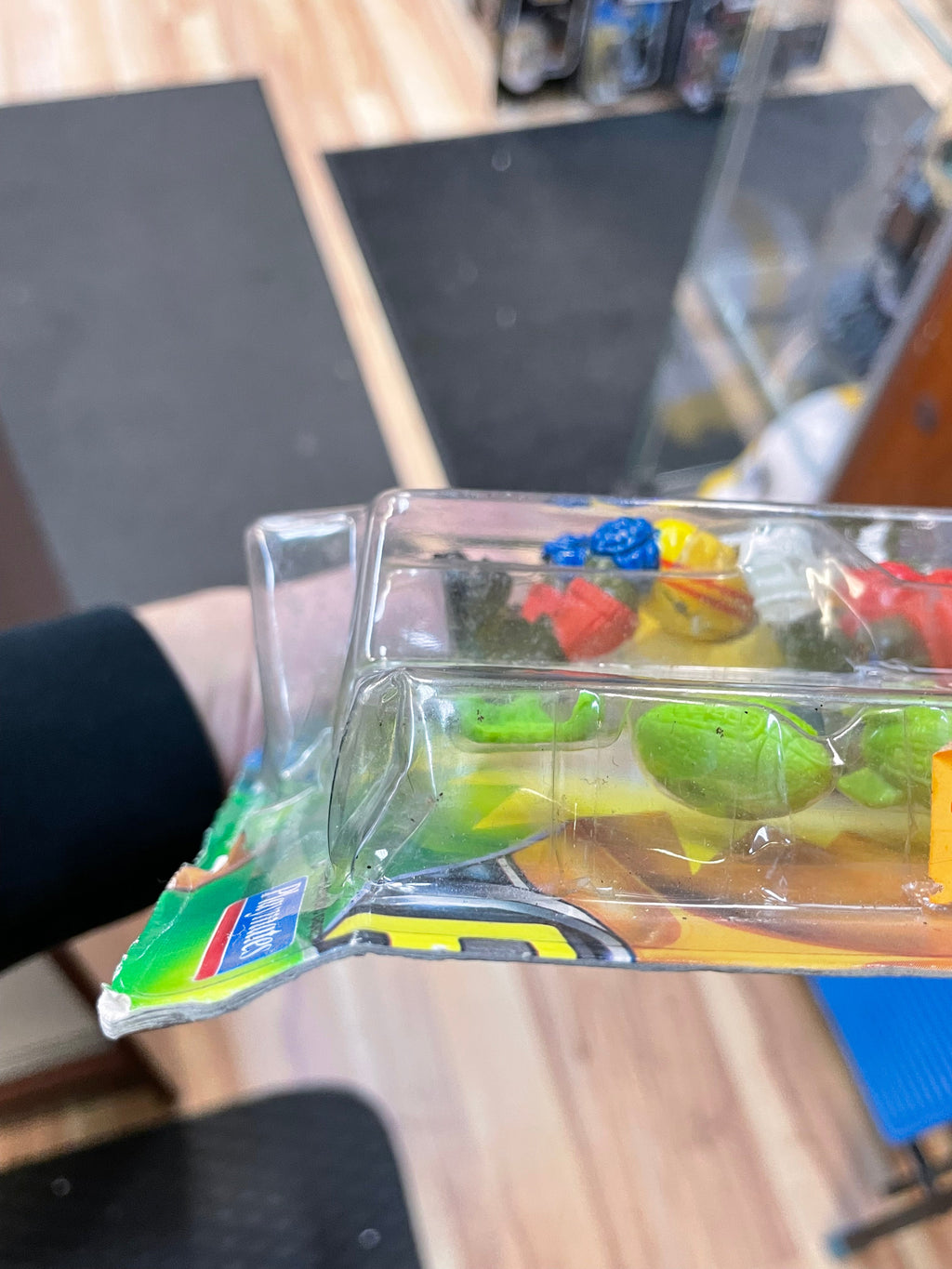 TD Tossin Leo (Vintage TMNT Ninja Turtles, Playmates) SEALED product image 14, provided for visual reference and product