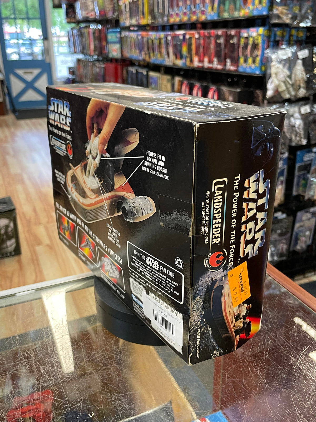 Shift Action Landspeeder (Vintage Star Wars, Power of the Force) **SEALED** product image 11, provided for visual reference