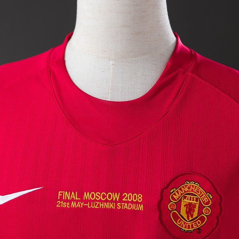 Manchester United Jersey 2007/08 Retro Home Football Kit product image 7