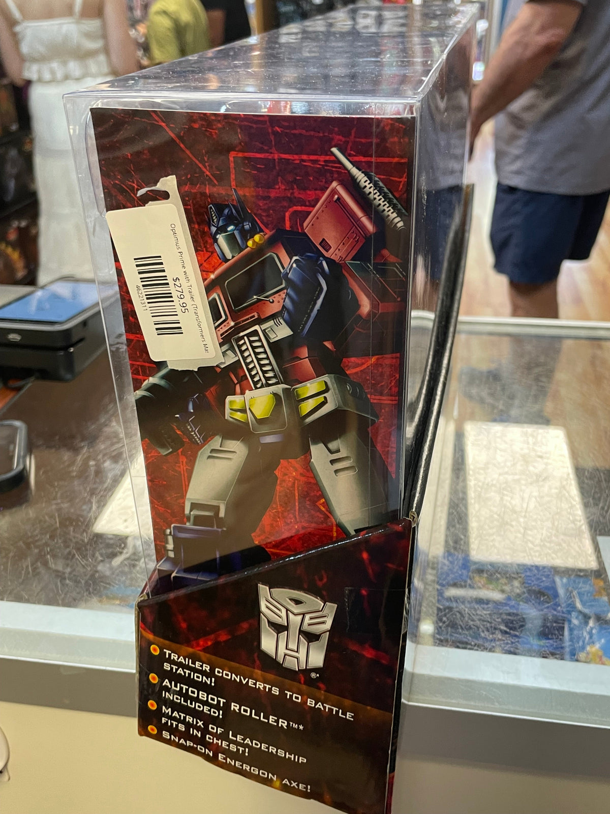 Optimus Prime with Trailer (Transformers Masterpiece, Hasbro) **SEALED** product image 8, provided for visual reference and