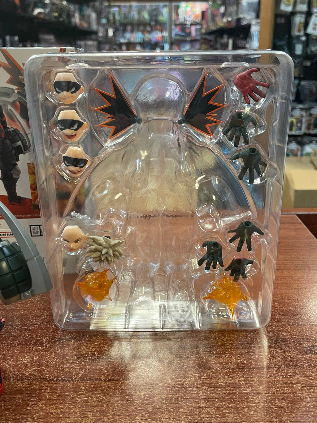 Bakugo -Great Explosion- (SH Figuarts Bandai, My Hero Academia) *COMPLETE* product image 4, provided for visual reference