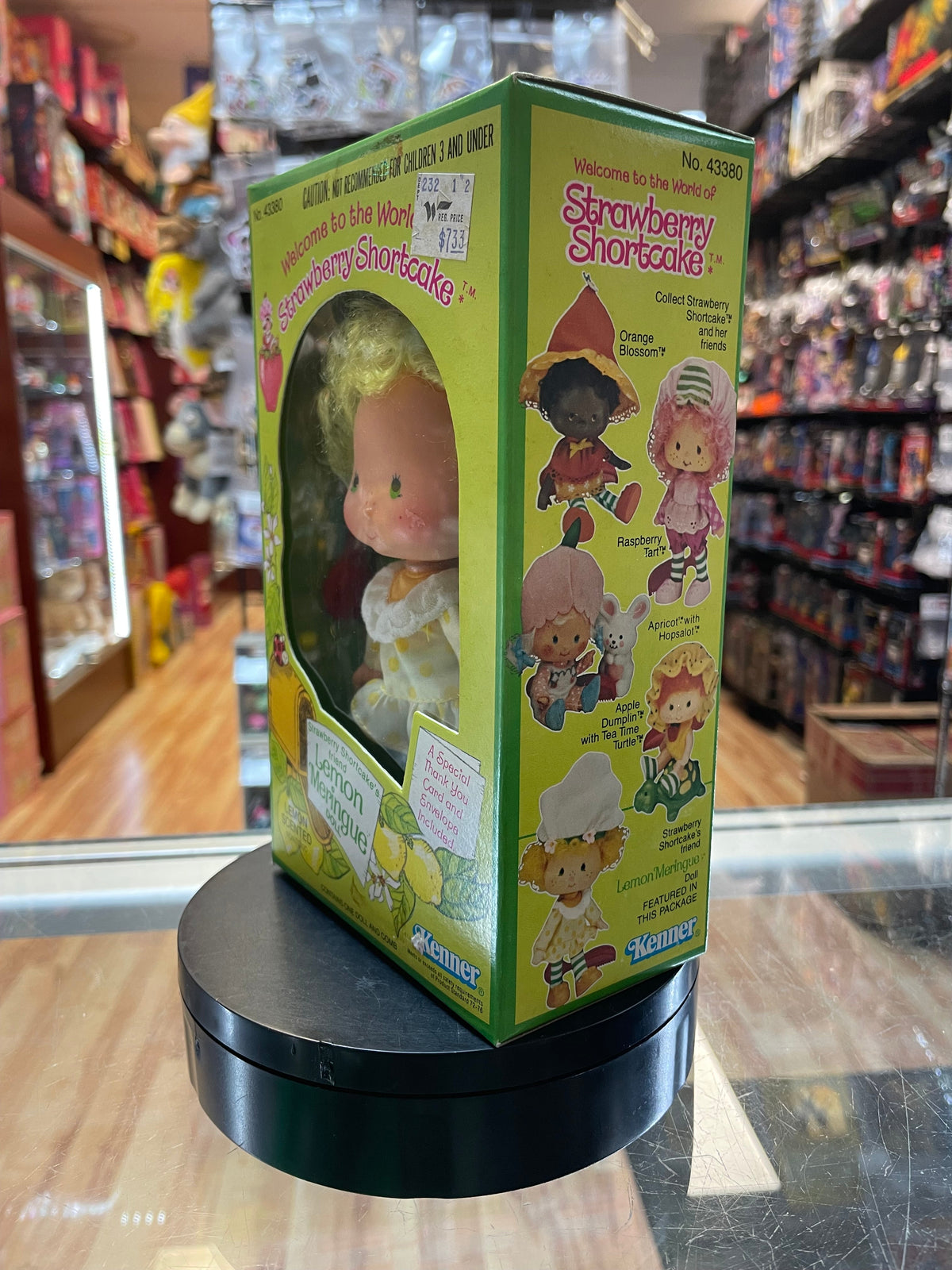 Lemon Meringue Doll (Vintage Strawberry Shortcake, Kenner) **SEALED** product image 4, provided for visual reference and
