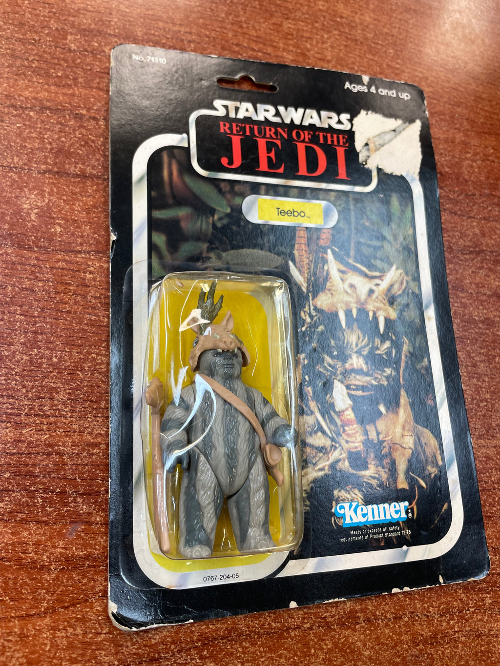 Teebo ROTJ 77 Back 0473 (Vintage Star Wars, Kenner) **SEALED** product image 19, provided for visual reference and product