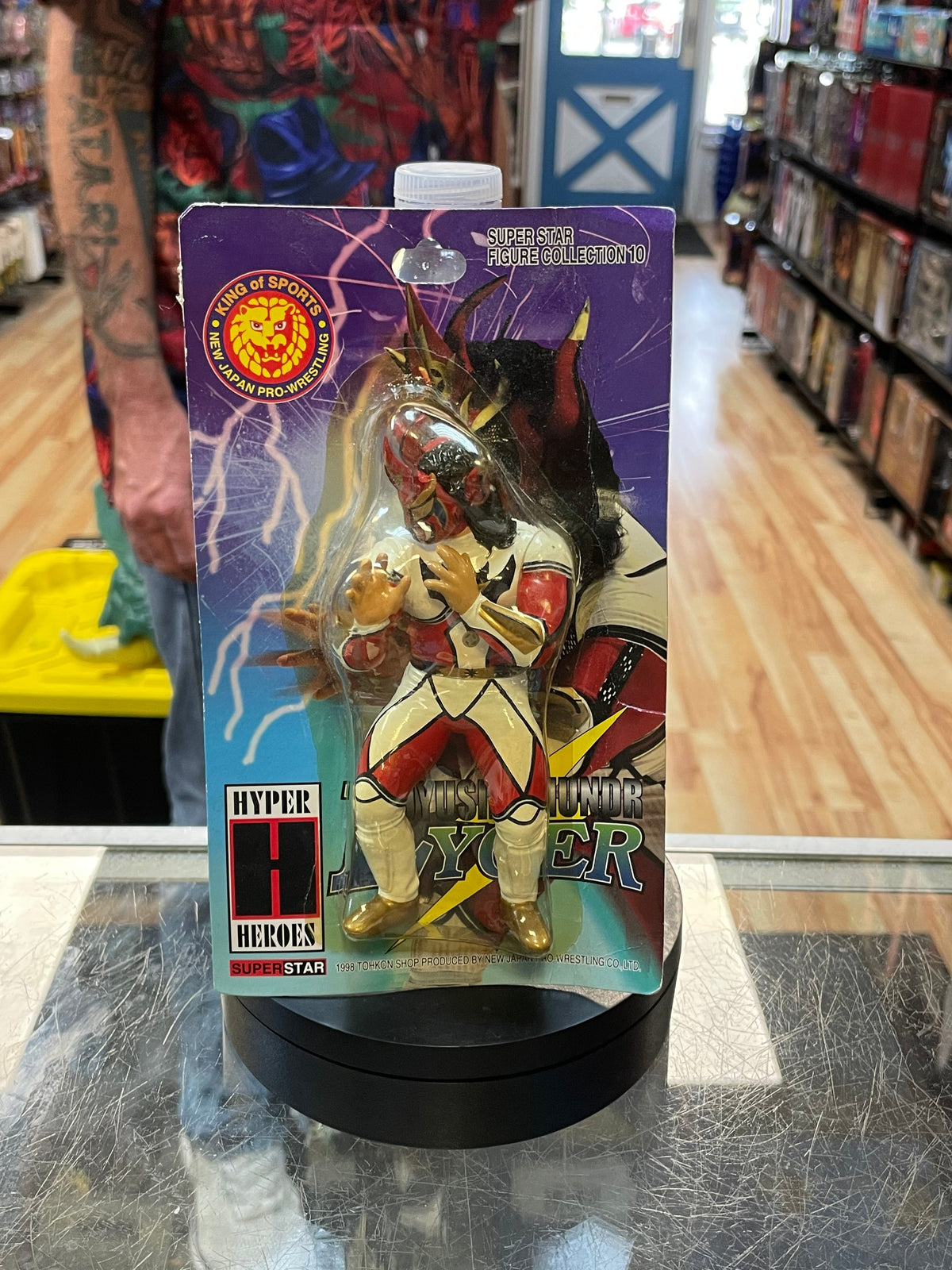 Jushin Thunder Liger (Vintage NJPW, Hyper Heroes Chara) **SEALED** product image 1, provided for visual reference and