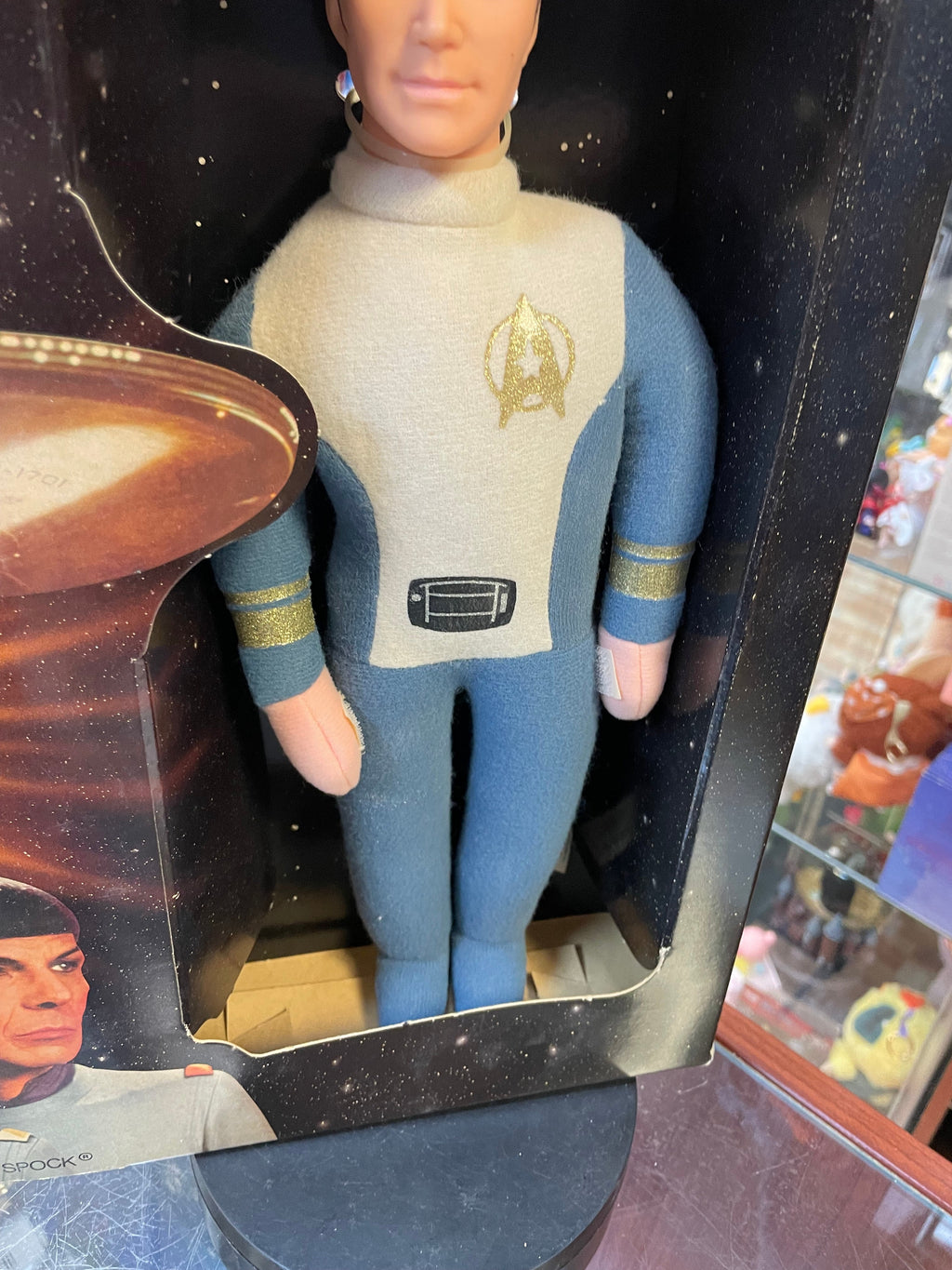 Captain Kirk -Soft Poseable Figure- (Vintage Star Trek, Knickerbocker) product image 5, provided for visual reference and