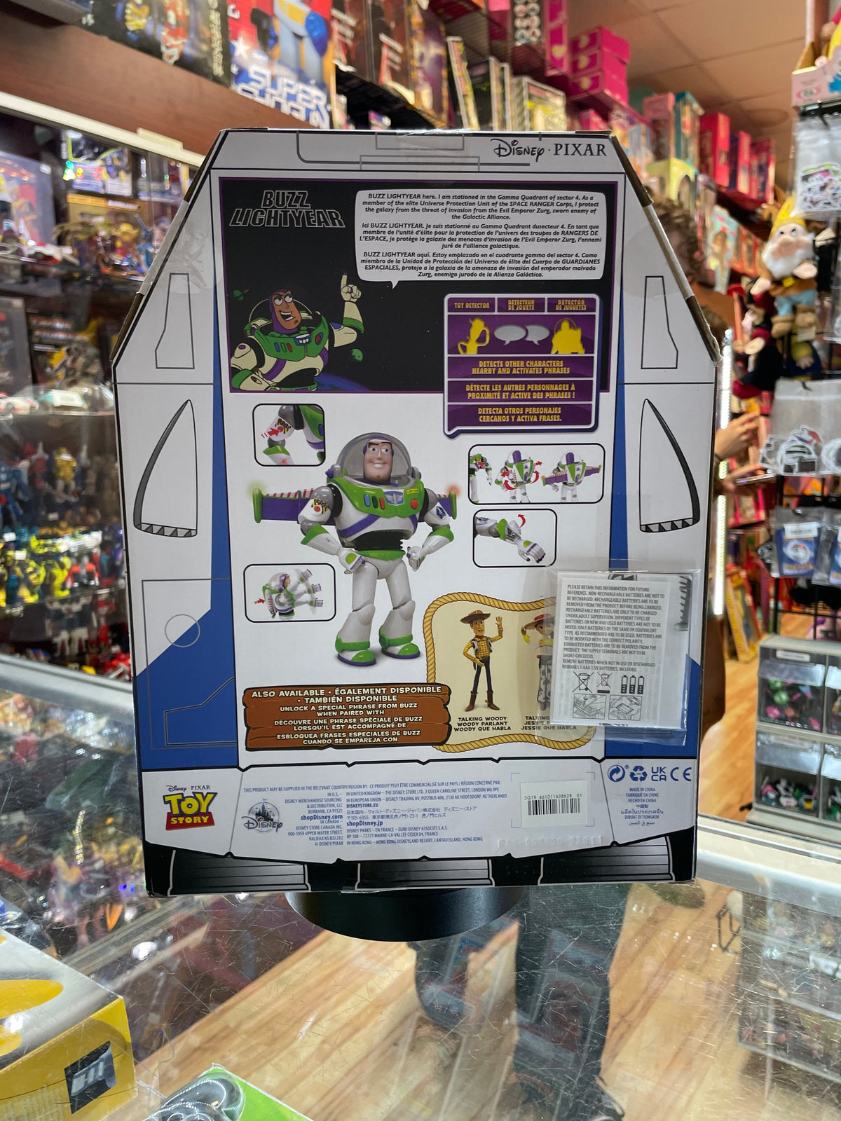 Buzz Lightyear Space Ranger (Disney, Toy Story) **NEW** product image 4, provided for visual reference and product detail