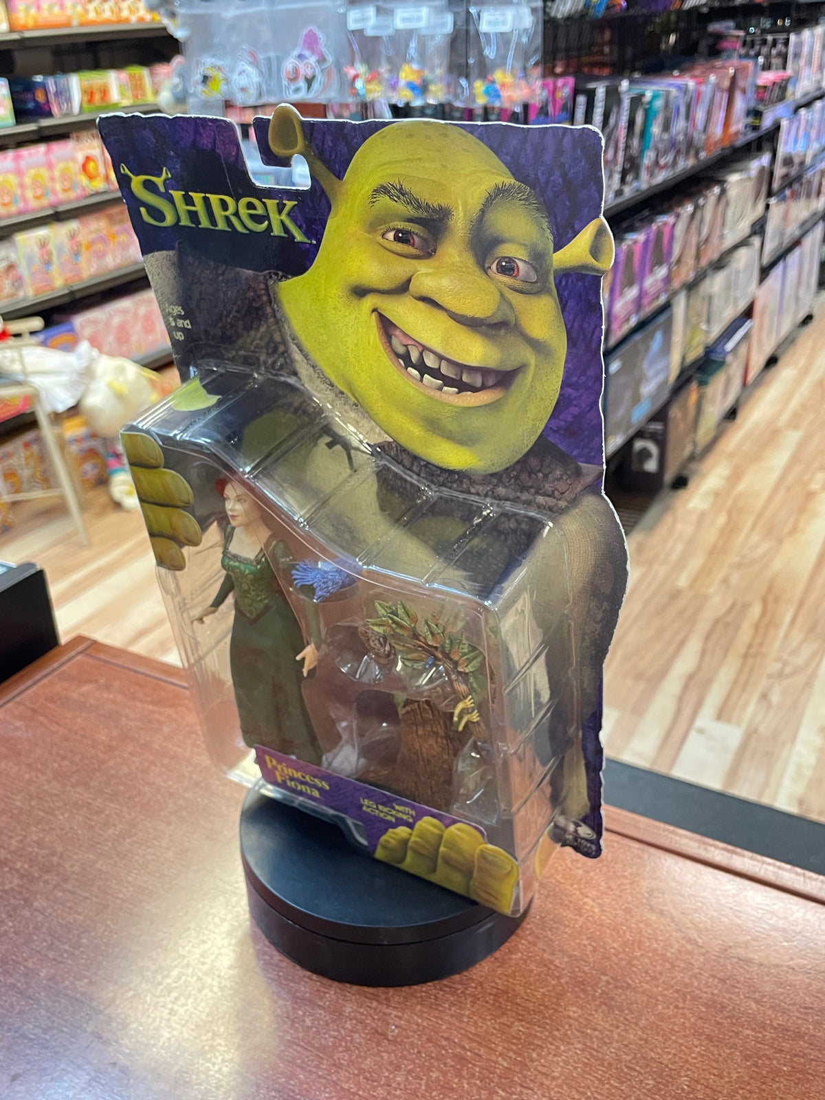 Leg Kicking Fiona 9491 (Vintage Shrek, McFarlane Toys) **SEALED** product image 4, provided for visual reference and product