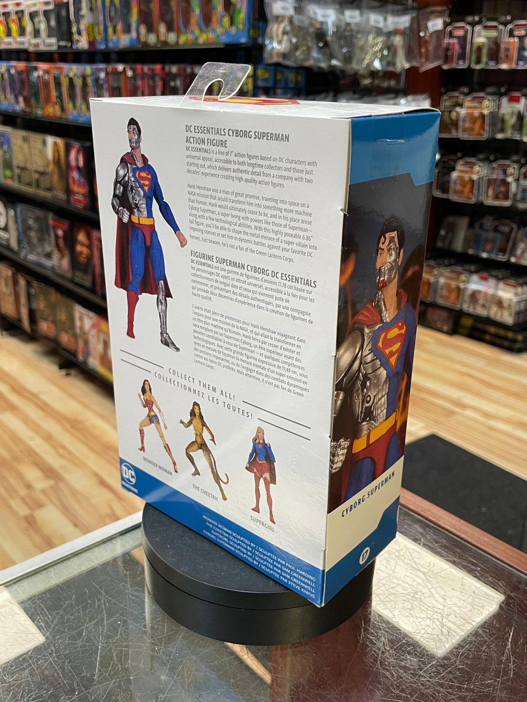 Cyborg Superman (DC Essentials, DC Collectibles) SEALED product image 3, provided for visual reference and product detail