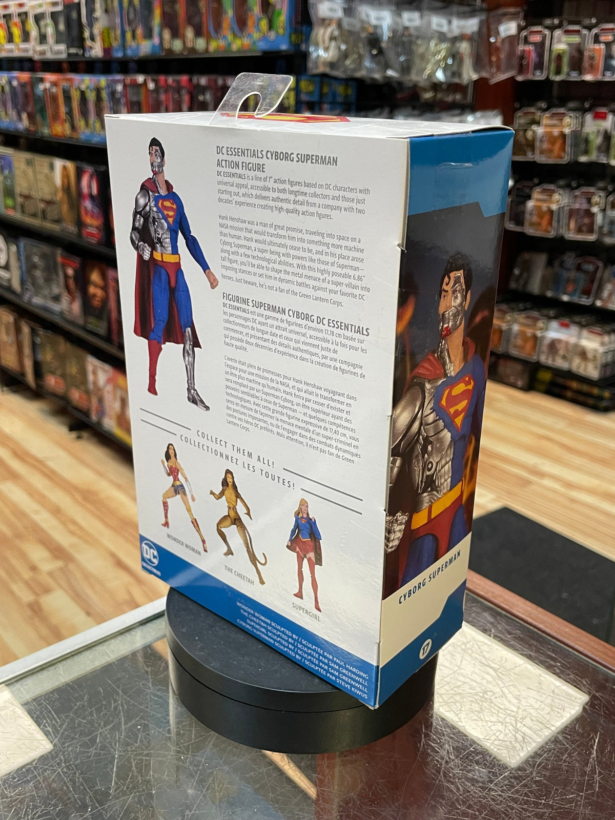 Cyborg Superman (DC Essentials, DC Collectibles) SEALED product image 3, provided for visual reference and product detail