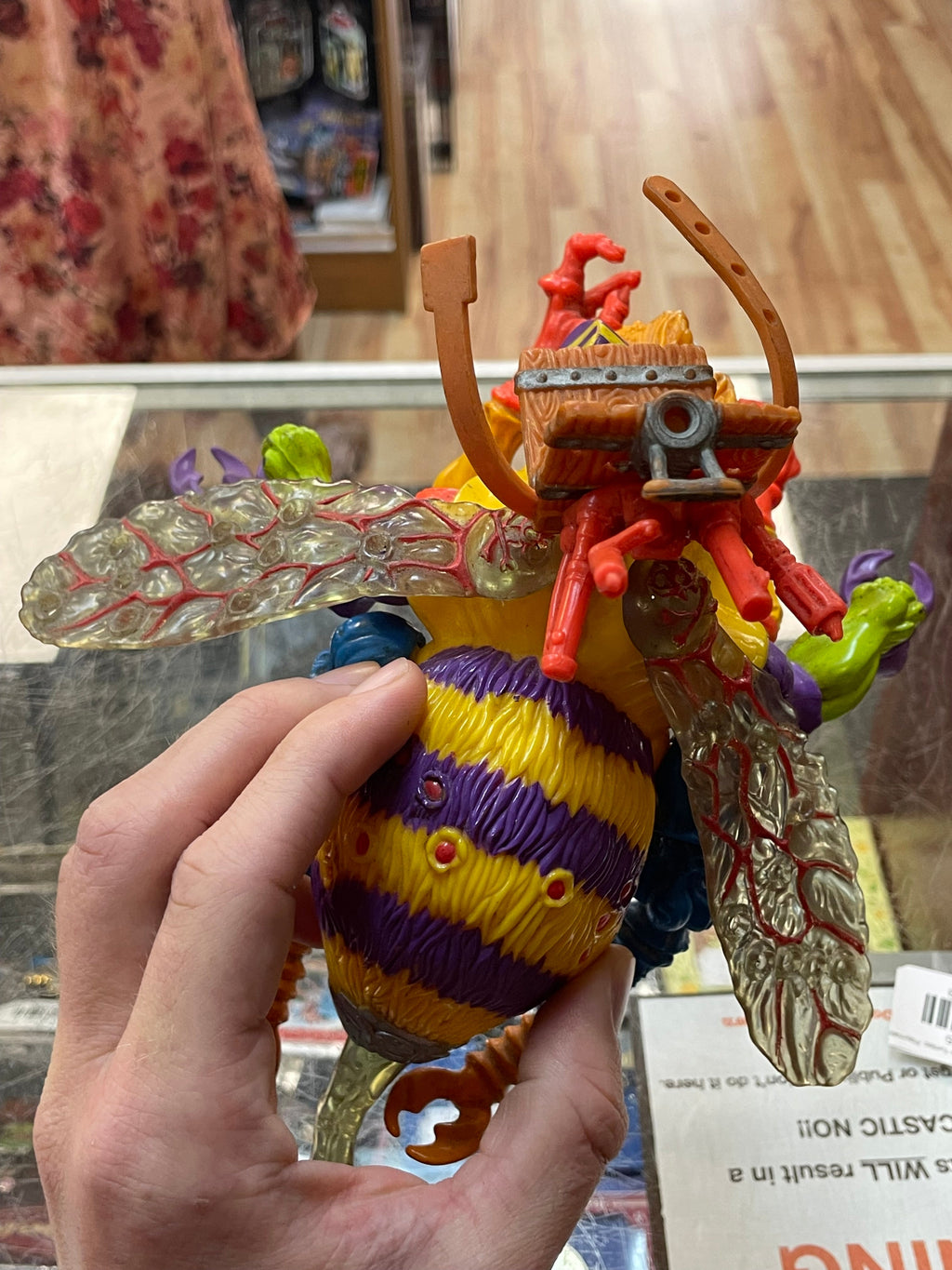 Buzz Off (Vintage TMNT Ninja Turtles, Playmates) **LOOSE** product image 16, provided for visual reference and product