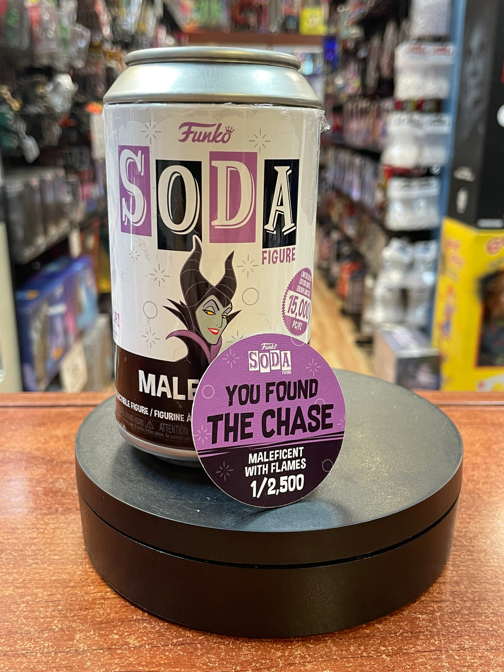Maleficent Chase (Funko Soda Pop! Disney) product image 1, provided for visual reference and product detail review