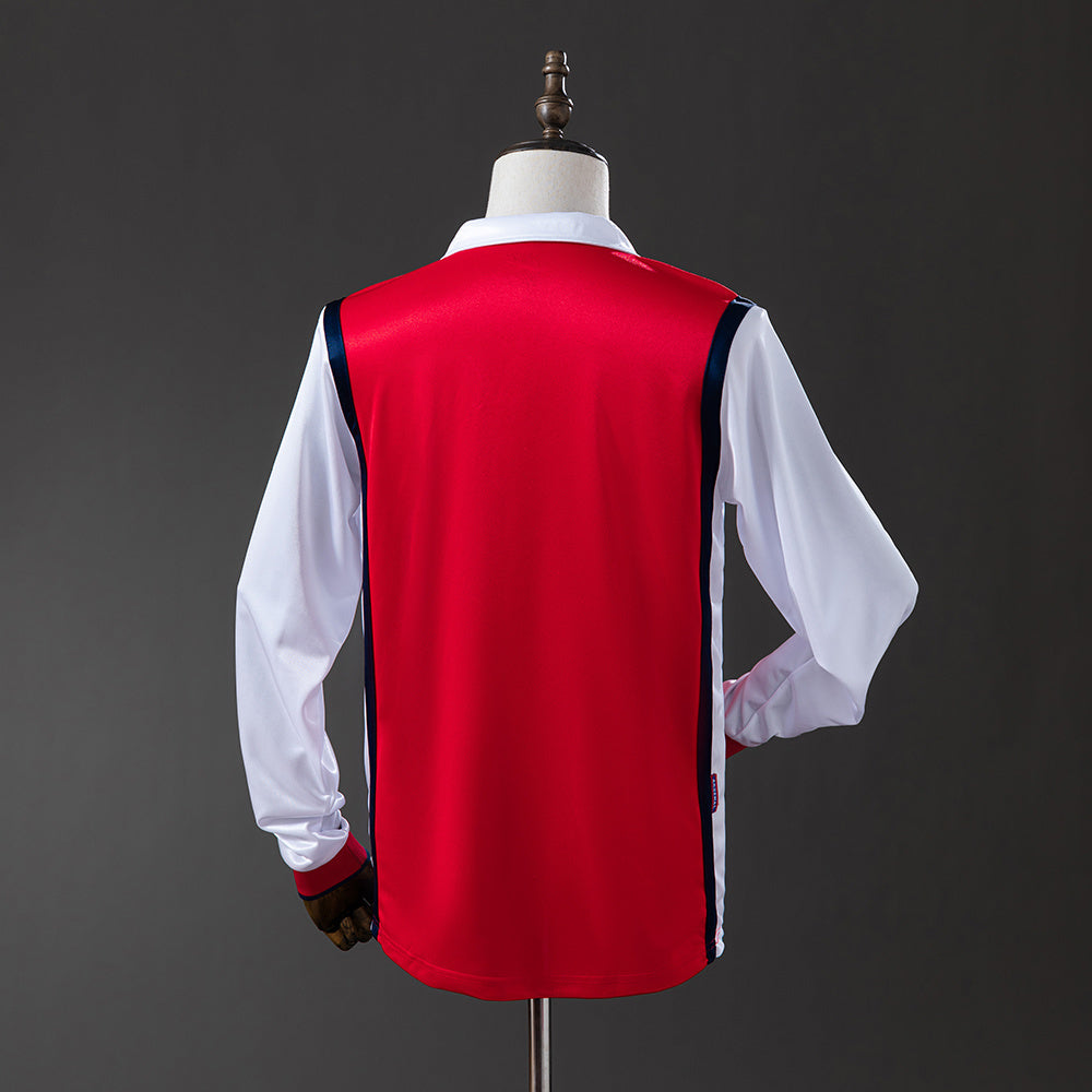 Arsenal Jersey 1998-99 Home Retro Football Kit Long Sleeves product image 2