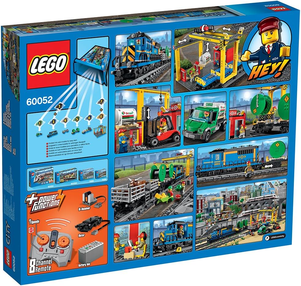 60052 LEGO City: Cargo Train (Retired) (New Sealed) product image 3, provided for visual reference and product detail review