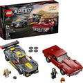 76903 Speed Champions Chevrolet Corvette C8.R Race Car and 1968 Chevrolet Corvette (Retired) (Certified Complete) product