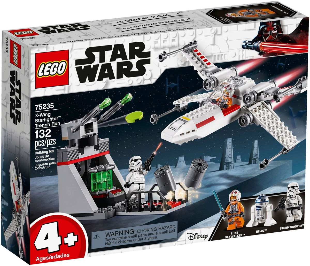 75235 X-wing Starfighter Trench Run (Retired) (New Sealed) product image 1, provided for visual reference and product detail