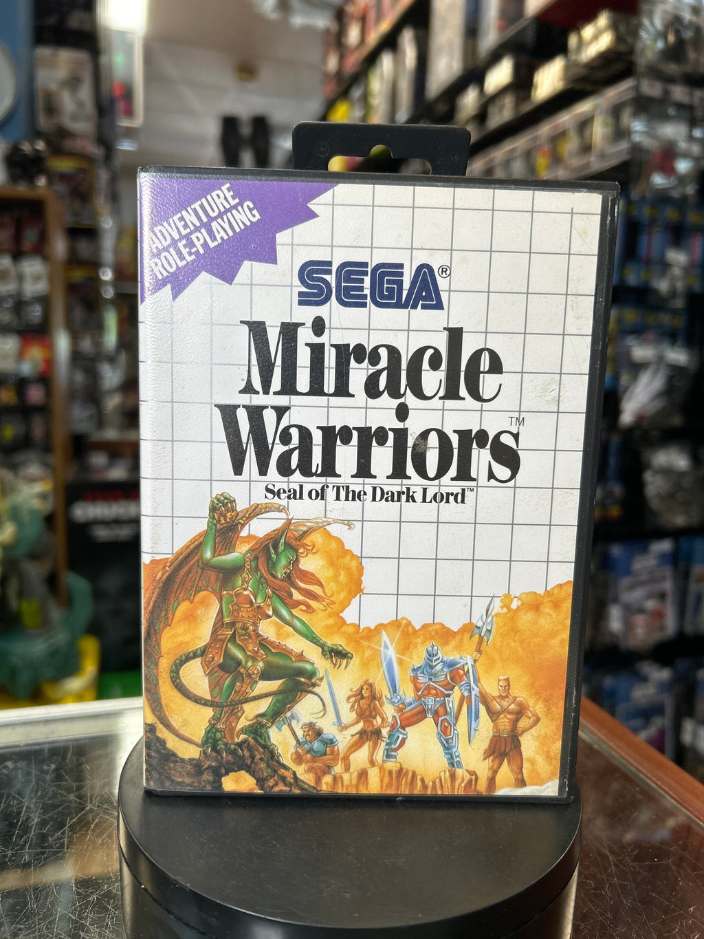Miracle Warriors 0847 (SEGA Master System SMS, Video Games) **COMPLETE** product image 5, provided for visual reference and