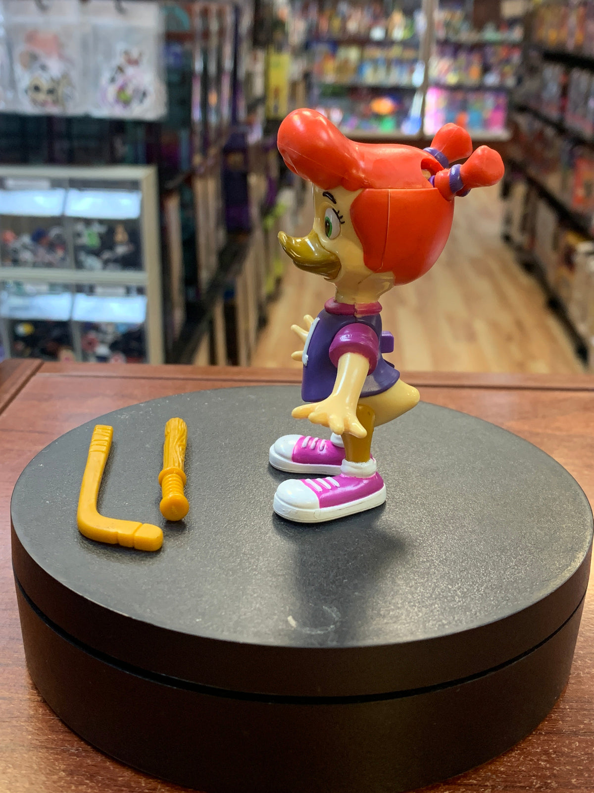 Gosalyn Mallard (Vintage, Darkwing Duck, Playmates) **COMPLETE** product image 4, provided for visual reference and product
