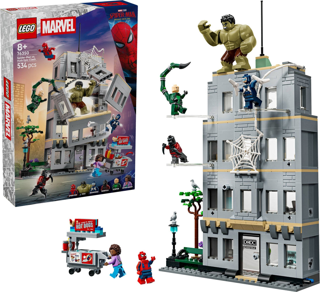 76350 Spider-Man vs. Hulk Epic Clash product image 1, provided for visual reference and product detail review